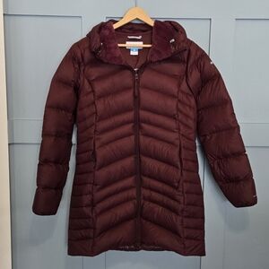 Columbia winter jacket, Wine Colored. Womens medium.
